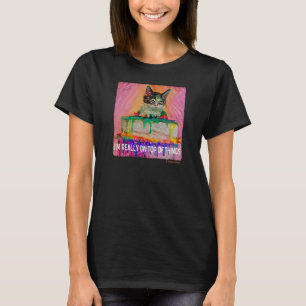 T-shirt JE SUIS VRAIMENT SUR L'OP DES CHEVAUX Kitten Sur H