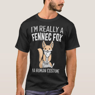 T-shirt Je Suis Vraiment Un Fennec Fox Dans Un Costume Hum