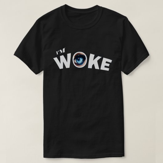 T-shirt Je suis Woke (Design devant)