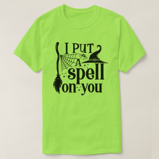 T-shirt "Je T'Ai Mis Un sort" (Design devant)