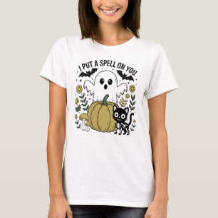 T-shirt Je T'Ai Mis Un sort, Halloween Vintage