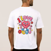 T-shirt Je T'Aime (Dos)
