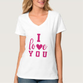 T-shirt Je t'aime (Devant)