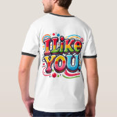 T-shirt Je T'Aime (Dos entier)