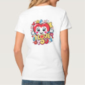 T-shirt Je T'Aime (Dos)