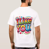 T-shirt Je T'Aime (Dos)
