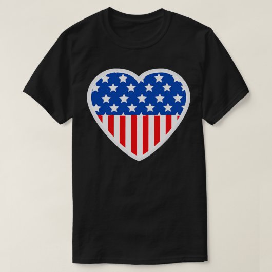T-shirt Je t'aime 1 (Design devant)