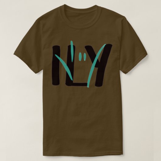 T-shirt Je t'aime 2 (Design devant)