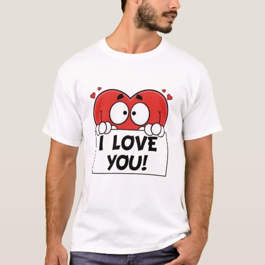 T-shirt Je t'aime 2025 (Devant)