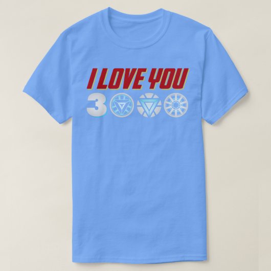 T-shirt Je T'Aime 3000 (Design devant)