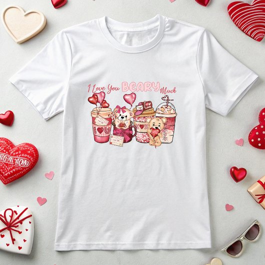 T-shirt Je T'Aime Beaucoup À Faire Beurre, Saint-Valentin