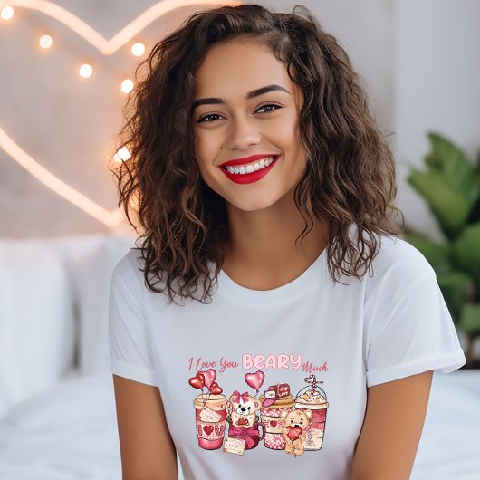 T-shirt Je T'Aime Beaucoup À Faire Beurre, Saint-Valentin