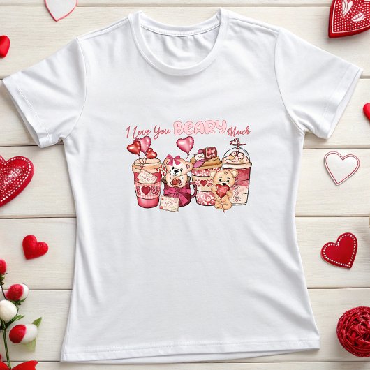 T-shirt Je T'Aime Beaucoup À Faire Beurre, Saint-Valentin