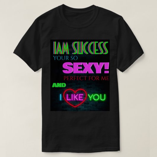 T-SHIRT JE T'AIME BIEN (Design devant)