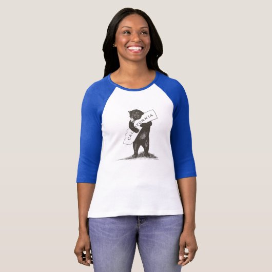 T-shirt Je T'Aime Californie (Devant entier)