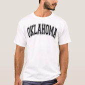 T-shirt Je t'aime en Oklahoma (Devant)