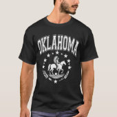 T-shirt Je t'aime en Oklahoma (Devant)