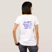 T-shirt JE T'AIME MAMA - Customisé (Dos entier)