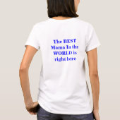 T-shirt JE T'AIME MAMA - Customisé (Dos)