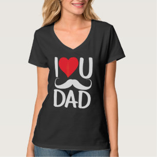 T-shirt Je T'Aime Papa Dit Fête des pères Père Papa P