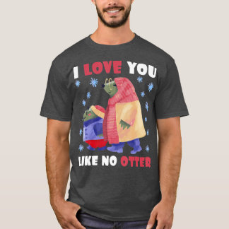 T-shirt Je t'aime pas de Otter - 1
