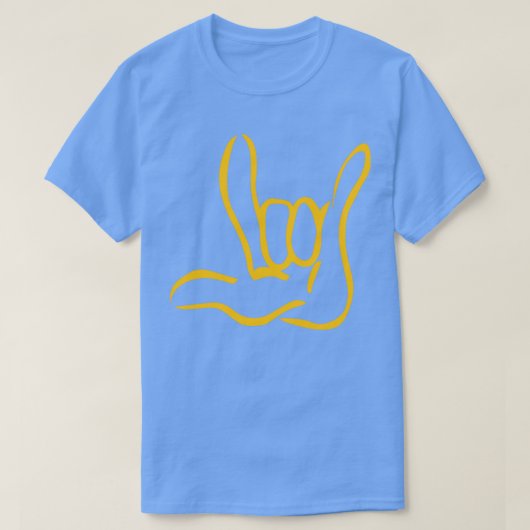 T-shirt Je t'aime Signer (Design devant)