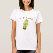 T-shirt Je t'aime tellement Matcha, matcha (Devant)