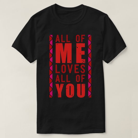 T-shirt Je t'aime tous (Design devant)