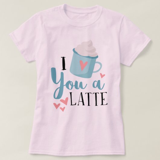 T-shirt Je t'aime une dernière Saint-Valentin (Design devant)