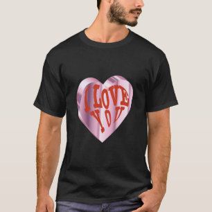 T-shirt Je t'aime Valentine