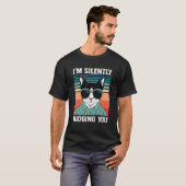 T-shirt Je te juge en silence (Devant entier)