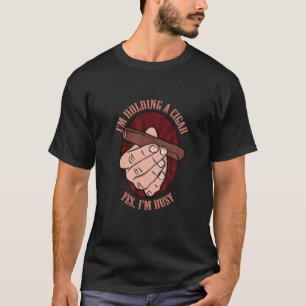T-shirt Je tiens un cigare Oui je suis occupé, Louvain de