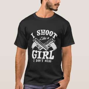 T-shirt Je Tire Comme Un Je Ne Manque Pas Pour Un Fan Pro