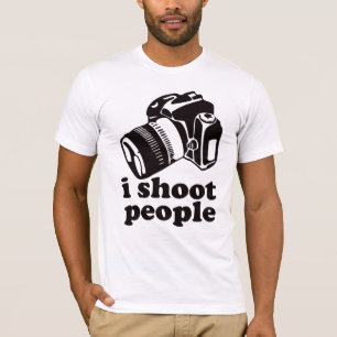 T-shirt Je tire des personnes !