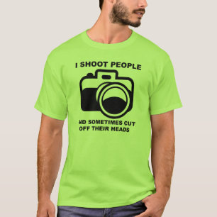 T-shirt Je tire la photographie drôle Shir de photographe