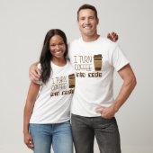 T-shirt Je transforme le café en code de programmation (Unisexe)