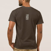 T-shirt Je Transforme Le Café En Code Programmeur  (Dos)