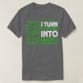 T-shirt Je Transforme Le Café En Logiciel De Programmateur (Design devant)