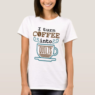 T-shirt Je Transforme Le Café En Plats Drôle