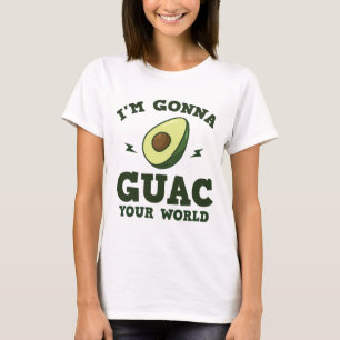 T-shirt Je vais à Guac votre avocat drôle de guacamole d