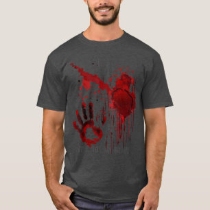 T-shirt Je vais bien Ce n'est pas mon éclaboussure de sang