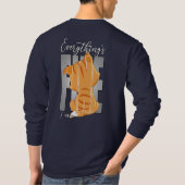 T-shirt Je vais bien Tout va bien | Longueur (Dos)