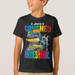 T-shirt Je Vais D'Abandonner Le Dinosaure Du Camion Monste