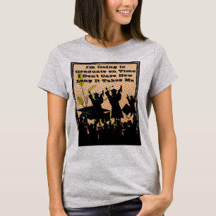 T-shirt Je Vais Diplômer À Temps