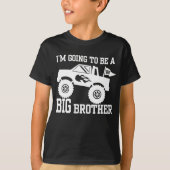 T-shirt Je vais être un camion monstre Big Brother (Devant)