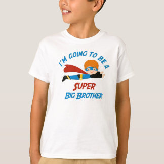 T-shirt Je vais être une chemise superbe de frère