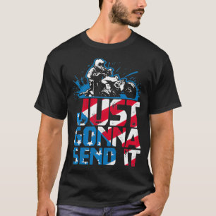 T-shirt Je Vais L'Envoyer Cadeau Patriotique Américain Dra