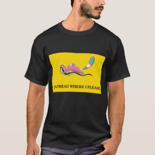 T-shirt Je vais marcher là où je vous prie