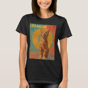 T-shirt Je vais miauler - Conception de mème de chat qui c