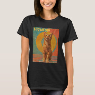 T-shirt Je vais miauler - Conception de mème de chat qui c
